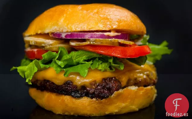 Receta de Hamburguesa con Queso Americana