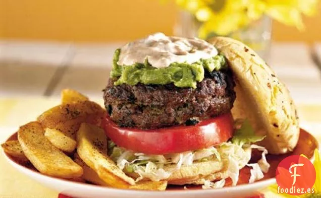 Hamburguesas Rellenas de Borde