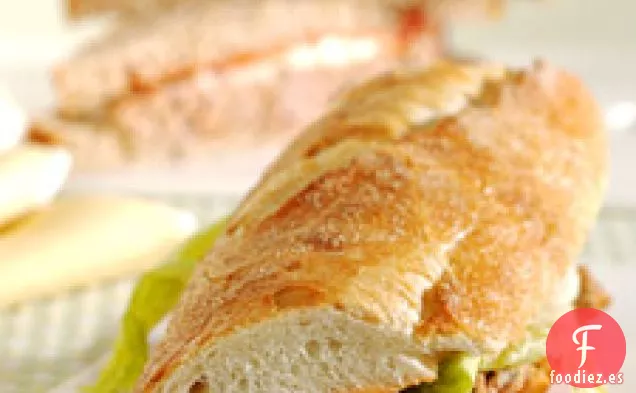 Sándwich de Pastel de Carne de Pavo de Martha