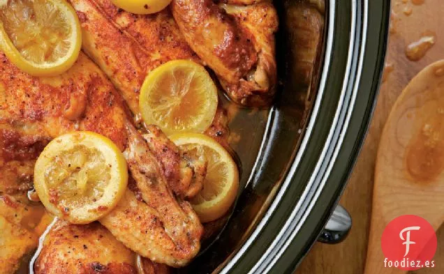 Pollo a la parrilla Cocido a fuego Lento