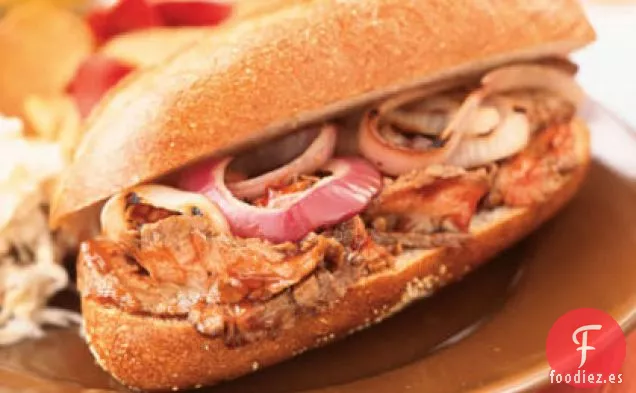 Sándwiches de Carne a la Parrilla