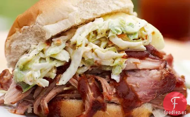 Sándwiches de Cerdo Desmenuzados