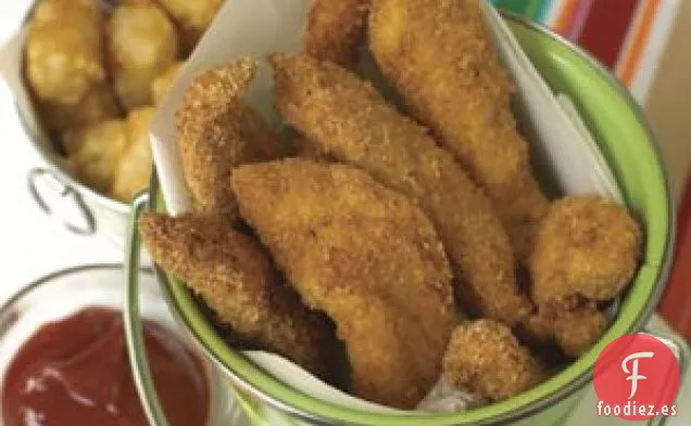Dedos De Pollo Con Tots