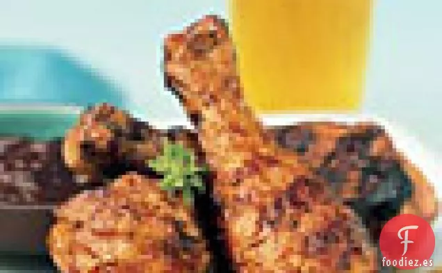 Muslos de Pollo con Melaza Bourbon