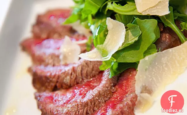 Tagliata De Ternera Con Rúcula Receta