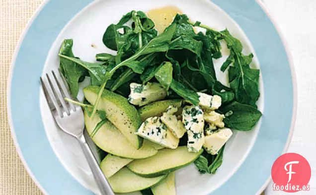 Ensalada de Rúcula y Pera con Vinagreta de Arce