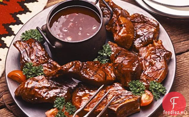 Muestreador de Costillas a la Barbacoa Occidental