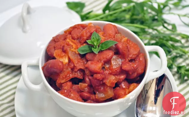Carne de Cerdo y Frijoles al horno a la barbacoa