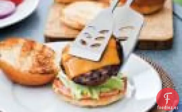 Hamburguesas de Carne a la Parrilla