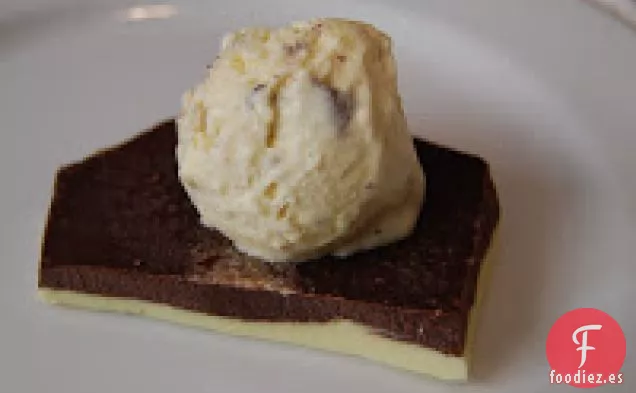 Helado de Corteza de Menta de la siesta