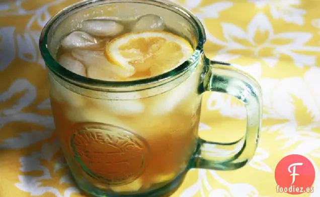 Receta de Té Verde Helado con infusión de Bayas