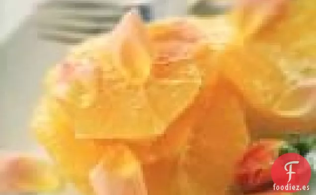 Rodajas De Naranja En Agua De Rosas