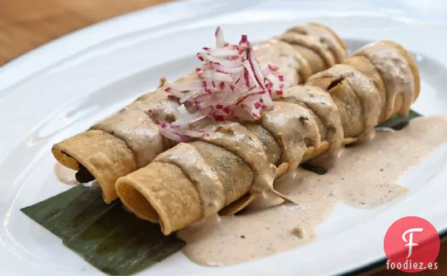 Receta de Taquitos de Tocino