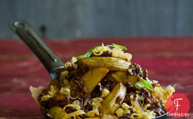 Receta de Chili Vaquero de Tocino Picante