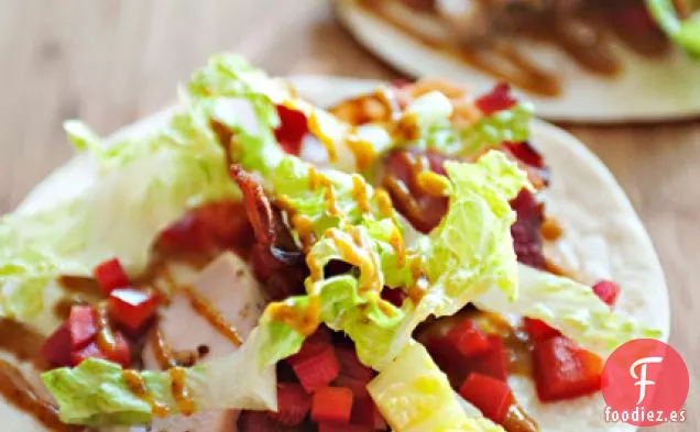 Envolturas de Pollo con Tocino y Ajo