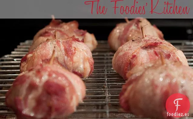 Envolturas Dulces de Tocino de Pollo