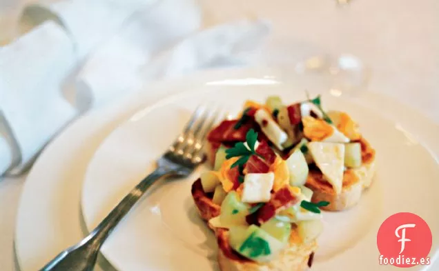 Ensalada de Tocino, Huevo y Pepino