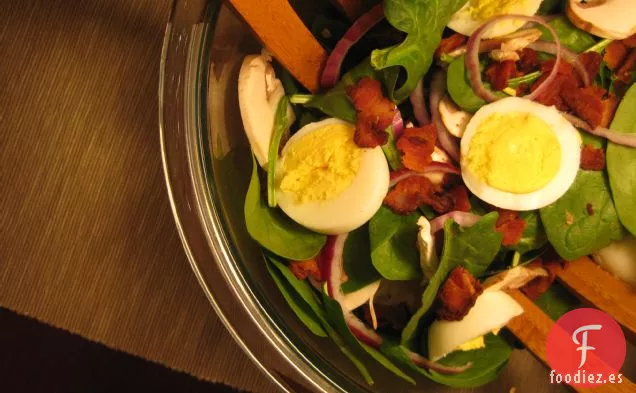 Ensalada de Espinacas y Tocino