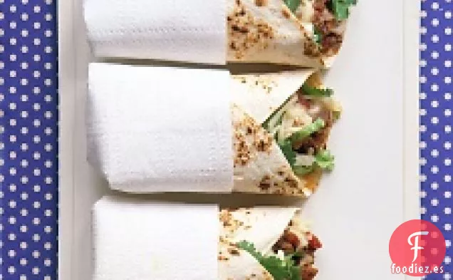 Burritos de carne y patata