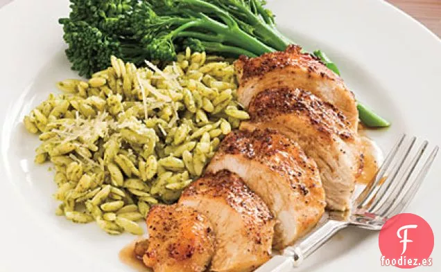 Pechugas de Pollo con Ajo Balsámico
