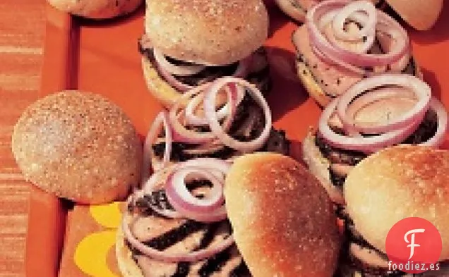 Sándwiches de Cerdo glaseados con Balsámico