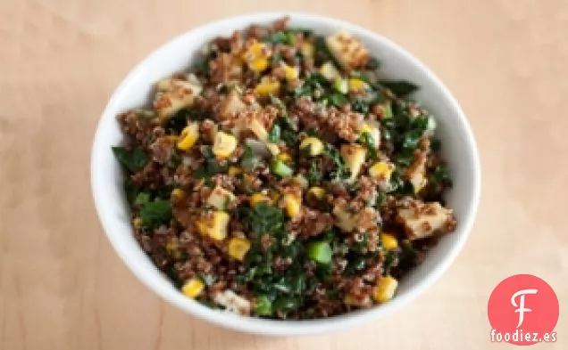 Ensalada Cálida De Quinua Balsámica Y Habichuelas De Dave Lieberman