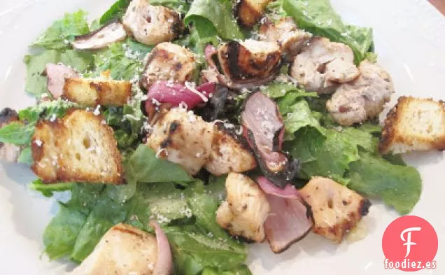 Ensalada de Vinagreta Balsámica a La Parrilla