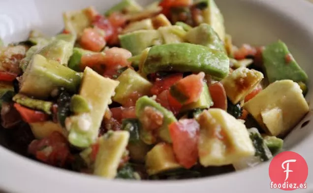 Ensalada de Aguacate Balsámico Picante