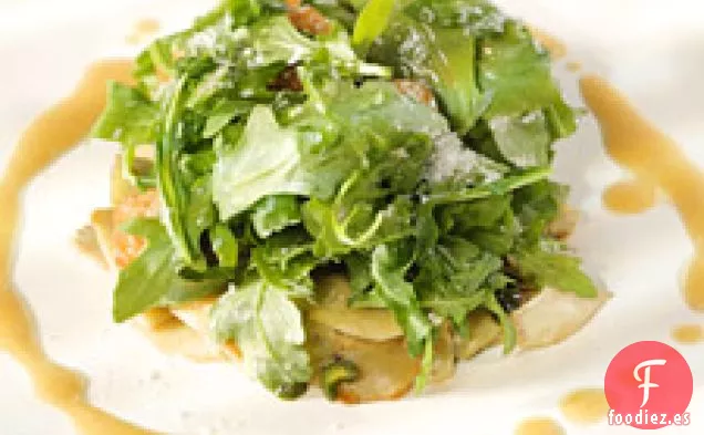 Ensalada De Rúcula Y Alcachofa Bebé