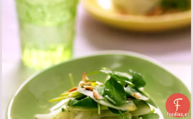 Ensalada De Hinojo, Manzana Y Rúcula