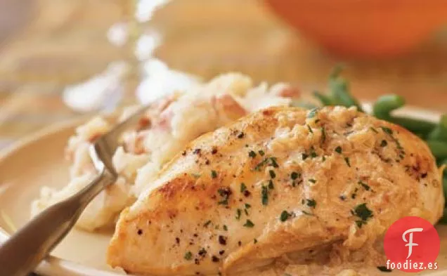 Pollo con Salsa de Vinagre de Jerez