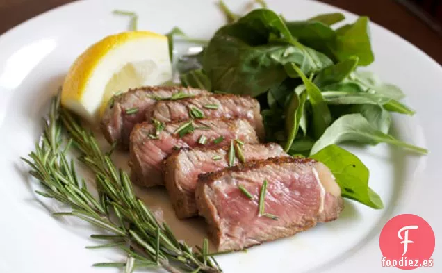 Cena de esta noche: Tagliata de Carne con Rúcula