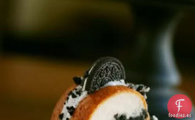 Pastel de Galletas y Crema De Deliciosos Postres Mimados Del Chef
