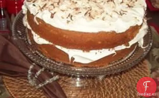 Pastel De Crema De Coco