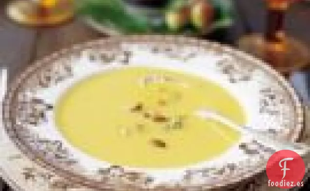 Crema De Calabaza Y Sopa De Manzana