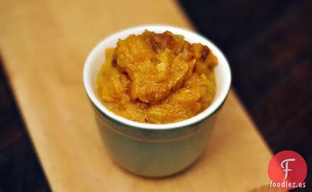 Mezcla De Calabaza Estofada En Crema