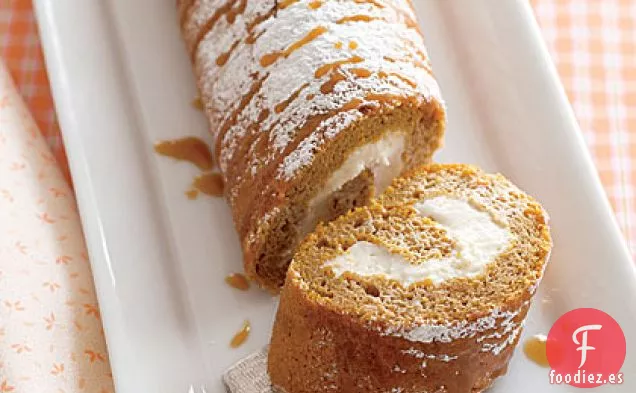 Rollo de Crema de Calabaza