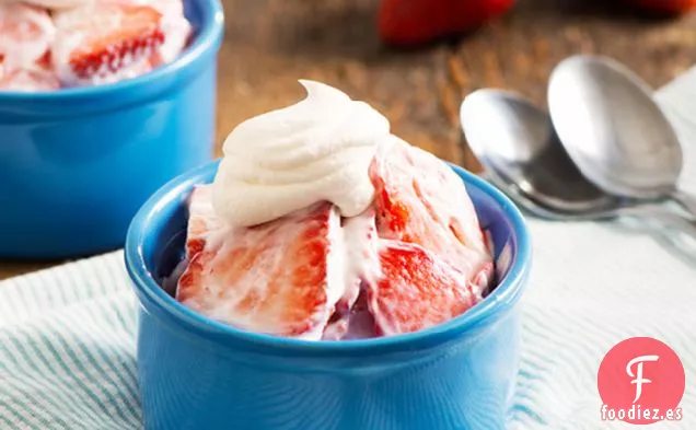 Fresas con Nata