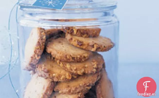 Galletas de Nuez con queso Crema