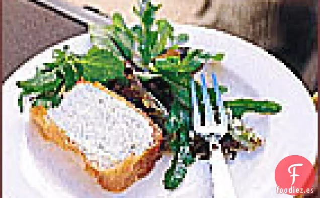 Terrina de salmón con Crema de Poblano