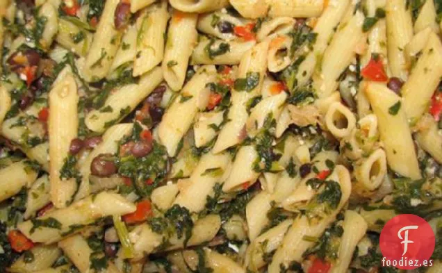 Penne Con Frijoles Cannellini y Anchoas