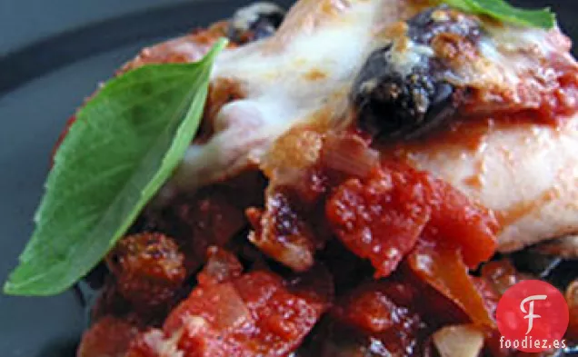 Berenjena Parmesana Caponata