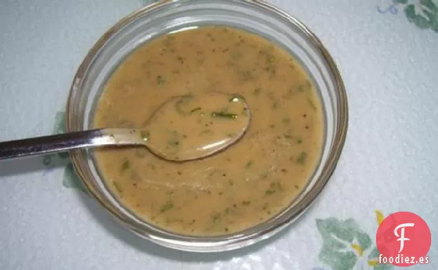 Aderezo para Ensalada de Anchoas