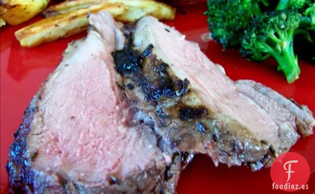 Pierna de Cordero Marinada con Lavanda