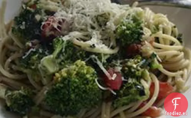 Linguini de Anchoa con Ajo