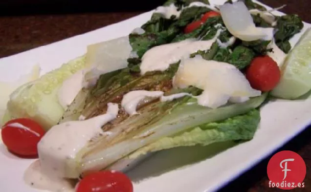 Ensalada César a la Parrilla / Romaine a la Parrilla muy Bueno!