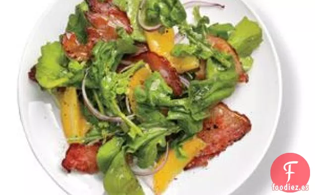 Ensalada Crujiente De Jamón Y Rúcula