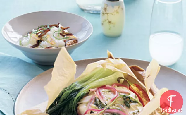 Pescado en Papillote