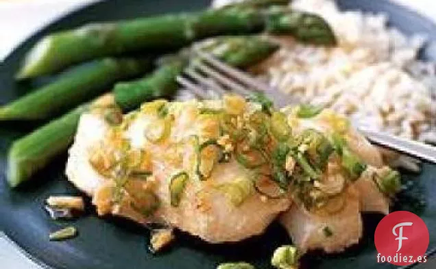 Weight Watchers Lubina de estilo Asiático