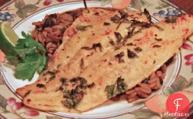 Lubina del Caribe a la Parrilla